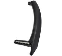 HUVNEXA Panel de cubierta ajuste manija puerta interior coche, for, E70 E71 X5 X6 LHD conjunto cuero exterior Tirador de puerta para coche(BLACK CF-Right)