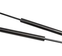 HUVNEXA Para techo para Isuzu Como E25 2001-2012 portón trasero maletero soporte de elevación resorte de Gas amortiguador puntales Cilindro de elevación del maletero trasero(BLACK 1)