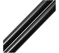 HUVNEXA Para TOYOTA Hiace H200 2008-2019 techo trasero Auto maletero fibra de carbono resortes Gas soporte elevación por resorte amortiguador 79Cm Cilindro de elevación del maletero trasero(BLACK 2)