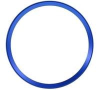 HUVNEXA para un Volante de Coche Azul Absopro, Pegatina Decorativa, Cubierta, Anillo embellecedor, artículo de Repuesto Cubierta del Emblema del Volante, Centro Interior del automóvil