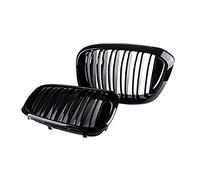 HUVNEXA Parrilla frontal negra brillante estilo listón, for, for X3 G01 X4 G02, for 25I 30I 2018 Parrilla del radiador delantero del coche