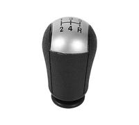 HUVNEXA Perilla de palanca cambios MT 5 velocidades for Ford, Fiesta MK6, Focus C-MAX S-MAX, Mondeo mk3, Galaxy Auto Accessories Perilla de control de cambios de cabina de automóv(Silver)