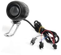 HUVNEXA Piezas de scooter eléctrico Faro delantero, for Kugoo, M4 / Pro Scooter Lámpara luz delantera LED con bocina bicicleta eléctrica 2 en 1 Faro delantero LED para scooter