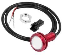 HUVNEXA Piezas de scooter eléctrico lámpara luz LED delantera y trasera for, for Kugoo, repuestos cubierta G-Booster, accesorios Faro delantero LED para scooter(White)