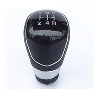 HUVNEXA Pomo de palanca cambios manual 5/6 velocidades, for Ford, Focus, 2 MK2 FL MK3 MK4 MK7, MONDEO, Fiesta, GALAXY, KUGA X-MAX Perilla de control de cambios de cabina de automóv(5-Speed Black)