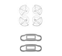 HUVNEXA Protector de hélice completamente cerrado, jaula protección palas, accesorios for drones, for DJI, for Mavic, for MINI, 2 Palas de hélice de repuesto para drones(Props fixer A)