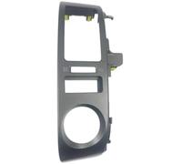 HUVNEXA Salida de aire del coche, para Prius 2004-2009 Rhd Dashboard Vents Trim Frame Acondicionador Panel Cubierta Cromo Montaje de ventilación de aire acondicionado automático(BLACK A left panel)