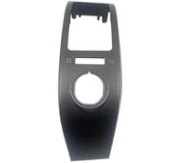 HUVNEXA Salida de aire del coche, para Prius 2004-2009 Rhd Dashboard Vents Trim Frame Acondicionador Panel Cubierta Cromo Montaje de ventilación de aire acondicionado automático(BLACK B M left panel)