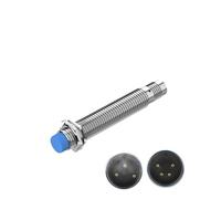 HUVNEXA Sensor de proximidad inductivo enchufable, serie M8, 3 pines, 4 pines, NPN, PNP, distancia de detección: 2 mm, 1 mm, no enrasado, 6-36 V Sensor fotoeléctrico óptico(2mm Dc 3-wire Pnp Nc)