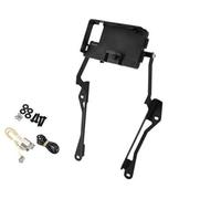 HUVNEXA Soporte for teléfono de Motocicleta, for Tiger1200, for Tiger 1200 GT, for Explorer, Soporte Carga USB for móvil 2022, navegación GPS Aluminio Soporte para móvil de Bicicleta(Black AD - Set)