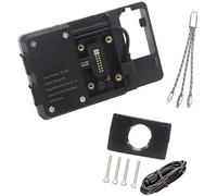 HUVNEXA Soporte for teléfono de Motocicleta, for TRACER700, for Tracer 700 2020 2021, Soporte for móvil, GPS, Carga inalámbrica USB, navegación Soporte para móvil de Bicicleta(Black USB 22mm Clip)