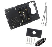 HUVNEXA Soporte for teléfono de Motocicleta, for TRACER700, for Tracer 700 2020 2021, Soporte for móvil, GPS, Carga inalámbrica USB, navegación Soporte para móvil de Bicicleta(Black USB 12mm Clip)