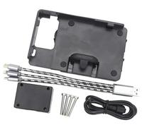 HUVNEXA Soporte for teléfono Desmontable for, S1000XR 2015-2019, Accesorios for Motocicleta, Soporte de navegación, for con Carga GPS y USB Soporte para móvil de Bicicleta(Black A)