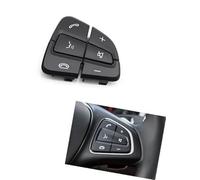 HUVNEXA W166 W156 W246 Botones de interruptor de control de volante multifunción for automóvil Tecla de teléfono, for Mercedes-Benz AB GLS GLE Class 0999050600 Interruptor de control del volante(Butto