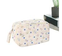 Huvqianu Aesthetic Pencil Case, Organizer Pen Storage, 8.46x5.31in Zipper Compartment Design, Authentic Lightweight Material, School Pencil Cases for Travel, Classroom, Craft, College