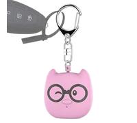 Huvqianu - Alarma personal segura (130 DB, portátil, recargable y protectora, alarma para autodefensa femenina, para viajes, viajes, viajes, senderismo, escalada, carreras, paseo, noche