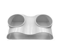 Huvqianu Aquarium Cave Shelter, Fish Hiding Tunnel, 6.89x3.46in Natural Curve Design, Two-Hole Structure, Safe Harmless Material for Bettas, Aquatic Life Viewing, Tank Decoration