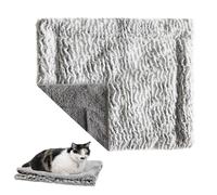 Huvqianu Auto Warming Cat Mat, Winter Pet Double Sided Bed, 23,62 × 19,69 × 1,97 pulgadas, ligero y fácil de limpiar, lavable para conejos al aire libre para mascotas pequeñas