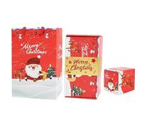 Huvqianu Caja Rebote Navidad | Caja Portadinero Felices Fiestas Navideñas | Contenedor Creativo para Tarjetas Dulces Bodas | Detalles San Valentín Regalo Chocolate Niñas Niños Novia