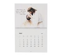 Huvqianu Calendario de versículos bíblicos, calendario católico 2025, planificador motivacional cristiano, versículo bíblico, horario diario para profesores, hogar, escuela, oficina, interior, amigos