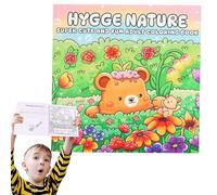 Huvqianu Cartoon Activity Book, Colorful Kids Workbook, Portable Craft Supplies, Funny Fine Motor Skill Builder, Engaging Home School Travel Organizer, Learning Set for Children, Preschool, Classroom