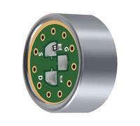 Huvqianu Cartucho de micrófono dinámico, Parte del Cabezal de Sonido del micrófono, Cartucho de micrófono Sensible unidireccional de 14 mm, Condensador electret para actuaciones en