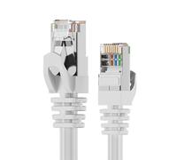 Huvqianu Cat 6 Ethernet Patch Cable, 10 ft High-Speed Heavy Duty Network Cord, 10 Gbps Shielded LAN Cable, Perfect to Routers, módems, Printers, and Computers for Reliable Connection
