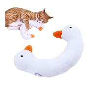 Huvqianu Cat Chew Toy, Stuffed Animal Pillow, 9.84x2.05in Interactive Teaser Wand, Pet Chew Toys, Crinkle Sound Teething Sticks for Indoor Outdoor Play, Fun Pet Accessory