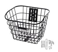 Huvqianu - Cesta para bicicleta, cesta de scooter, elegante transportador de almacenamiento extraíble para manillar de triciclo, diseñado para carreras de frutas y compras