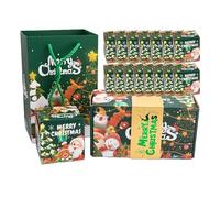 Huvqianu Christmas Money Box - Festive Paper Cash Holder, Creative Holiday Pouch, Decorative Money Envelope Box for Men Women Kids Teens Home Living Room Shop Christmas Festival Use