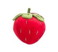 Huvqianu Cojín Decorativo de Fresa - Cojín Suave Abrazable De 30 Cm | Peluches de Fruta Realistas | para la Decoración Hogar y Sofá Cumpleaños Infantil Favoritos para Fiestas de Pascua y Relleno de