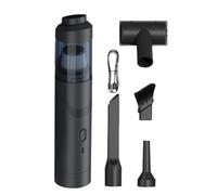 Huvqianu Compact Car Vacuum, Portable Car, Car Detailing Vacuum, Cleaner for Car Detailing 200w, Car Vacuum High Power, Powerful 19000pa Lightweight, with Cord, Bag, for Car, RV, Boats, Travel