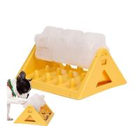 Huvqianu Dog Food Puzzle Toy | Training Treat Dispensing Puzzle Feeder | Interactive Rotating Flower Slow Feeder for Puppy & Medium Dogs | Fun Food Toy for Mental Stimulation & Boredom Relief