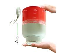 Huvqianu Extractor de Jugo Portátil,Vaso Extractor Inalámbrico Recargable | Preparación de Jugos de Frutas y Verduras en Movimiento Playa Exterior Casa