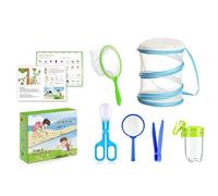 Huvqianu Fly Catcher, Nature Exploration Tools, Portable Observer Kit with Net, Fun Outdoor Fly Catching Activity for Playground Adventures, 7,68 x 7,17 x 2,48 pulgadas