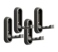 Huvqianu Ganchos plegables para colgar en la pared, ganchos plegables para colgar en la pared, toallero, decoración moderna para dormitorio, pasillo, entrada, cocina, perchero, organizador de llaves