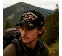 Huvqianu Gorra Bandera de Estados Unidos | Gorras Patrióticas Conmemorativas 250° | Gorra de Béisbol Americana,para Hombre Mujer 4 de Julio Día de la Independencia Actividades Exteriores Acampada