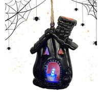 Huvqianu Halloween Light, Light-Up Pumpkin Gothic Decoration, Lightweight Yet Sturdy, Spooky Outdoor Halloween Ornament for Partity, Home, Lawn, Hallway, Festival Decor, Interior