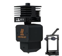 Huvqianu Impresora 3D Hot End - Piezas de impresora - Accesorios de alto flujo Boquilla de conector para fabricación de modelos industriales, educación profesional, impresiones artísticas para