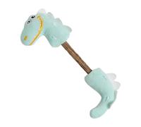 Huvqianu Kitten Teething Toys, Little Dinosaurio Plush Toy, Cat Puzzle Bells, Pet Chew Balls, Teething Sticks for Kitten, Fun Indoor Entertainment for Animal Playtime