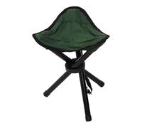 Huvqianu Lightweight Folding Stool, Outdoor Folding Bench, 14,96 x 3,94 x 3,94 pulgadas Easy-to-Carry Design, Quick-Fold Mechanism, Portable Triangular Camp Seat for Hiking, Backpacking, Fishing
