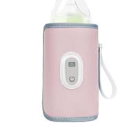 Huvqianu Milk Warmer for - Constant Temperature Warming Sleeve, Digital Display Breastmilk Warmer, Safe and Efficient Feeding Accessory for Boy Girl, Dad Padre, Home, Enfermería, Largo