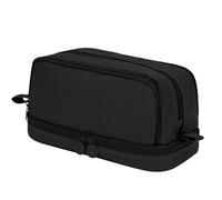 Huvqianu Portable Pencil Case, Large-Capacity Zipper Pen Pouch, 8.66x3.35x5.91 Inch Multi-Compartment Stationery Storage, Stylish School Pencil Bag for School Office Use