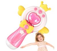 Huvqianu Princess Wand Projector, Image Projection Party Favors for Girls, 3,94 x 5,91 in Decorative Wand, Holiday Projection Decor Birthday Celebrations and Special Ocasiones