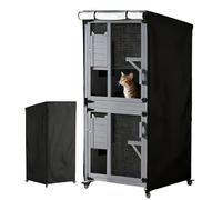 Huvqianu protectora para casa de para exteriores, grande, impermeable, para exteriores, para mascotas, para calle, patio, jardín, parque, garaje, granero
