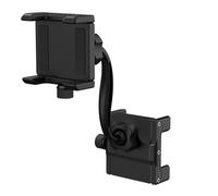 Huvqianu Soporte de teléfono: Soporte para automóvil para una Vista Segura, Abrazadera de Clips Ajustable con Espejo retrovisor 360 ° rotatable, para Tablero de Tablero, SUV, camión y motoci