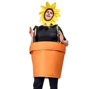 Huvqianu Sunflower - Traje, flor Bonsai Outfit, 62,99-78,74 in Adults Funny Disfraces, Lightweight Comfortable Fit, Eye-Catching Design for Halloween, mascarada,