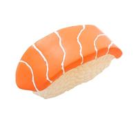 Huvqianu Sushi Dog Toy, Squeaky Puppy Teeth Cleaning Toy, 2,95 x 1,18 in Latex Pet Training Tool, Interactive Plaything for Boredom and Mental Stimulation, Perfect for Puppy Play