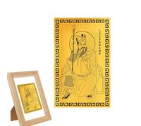 Huvqianu Tai Sui Amulet Card 2025, Good Luck Card, 2.13x3.39in Traditional Chinese Feng Shui Snake Year Collectible, Protection & Exorcism Amulet for Prosperity and Well-Being