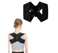 HUVZOR 1 enderezador de espalda para una postura erguida, soporte para la espalda para corregir la postura, diseño ergonómico, no requiere ajuste, cinturón de soporte para la espalda unisex (M)